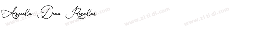 Asyiela Demo Regular字体转换 Asyiela Demo Regular字体转换